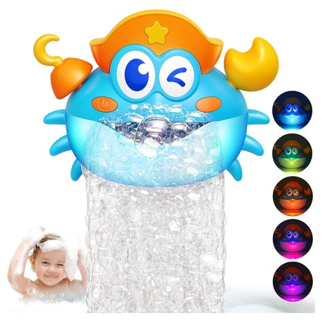 Light-Up Bath Bubble Machine Toy