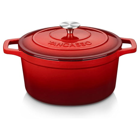 6-Quart Enameled Cast Iron Dutch Oven (3 Colors)