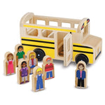 Melissa & Doug School Bus Wooden Play Set