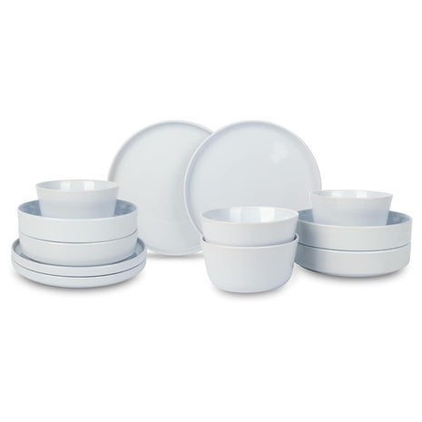 12-Piece Piece Set Of Stone Lain Celina Stoneware Dinnerware Set
