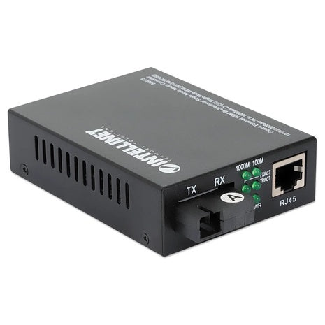 Intellinet Gigabit Ethernet WDM Bi-Directional Single Mode Media Converter