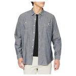 Men's Regular-Fit Long-Sleeve Chambray Shirt