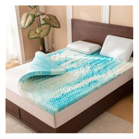 Erdoru Queen Size 2 Inch Gel Memory Foam Mattress Topper