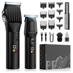 Solati Cordless Rechargeable Hair Clipper & Trimmer Set W/Accessories
