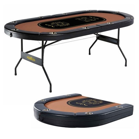 Barrington 10-Player Folding Poker Table