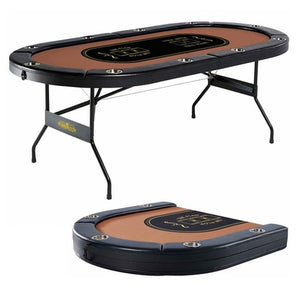 Barrington 10-Player Folding Poker Table