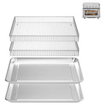 Stainless Steel Air Fryer Basket and Tray