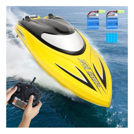 2.4Ghz Self-Righting 25 Km/h Fast Remote Control Boat With 2 Battery