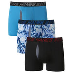3-Pack Hanes Men's X-Temp Total Support Boxer Briefs