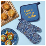 I love you a Latke Pot Holders