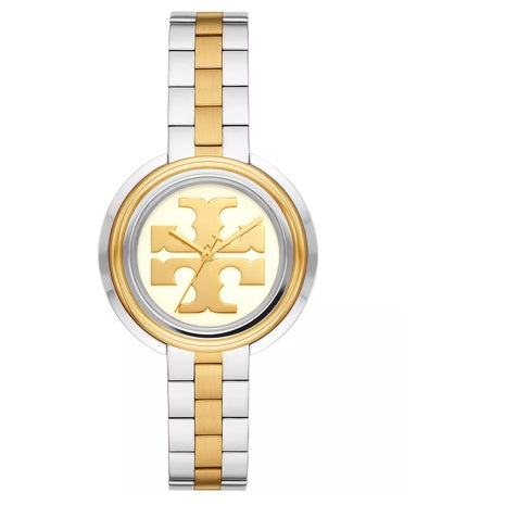 Tory Burch Women's Miller Two Tone Stainless Steel Bracelet Watch