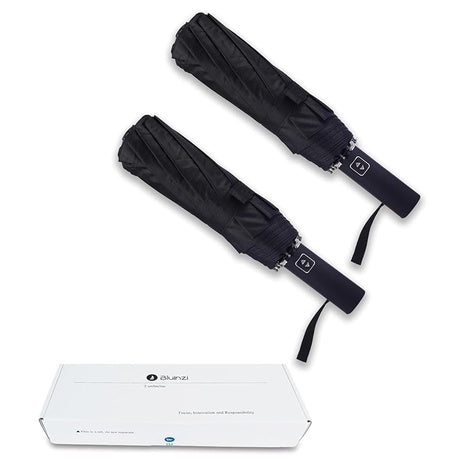 2 Auto Folding Compact Umbrellas