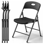 4-Pack Lightweight Folding Chairs