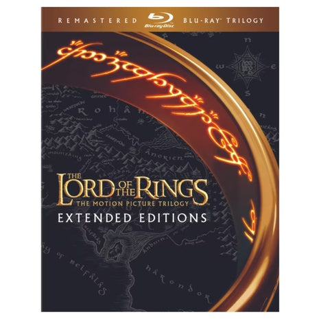 The Lord Of The Rings Motion Picture Trilogy: Extended Editions (Remastered Blu-ray)