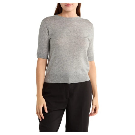 Vince Women's Short Sleeve Wool Blend Sweater