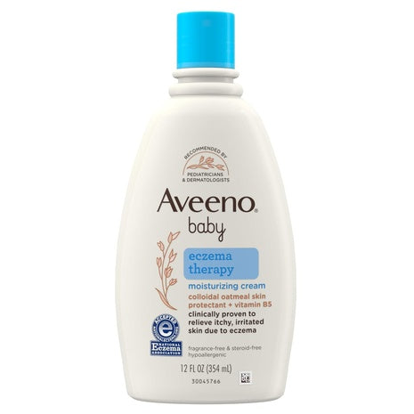 Aveeno Baby Eczema Therapy Moisturizing Cream (12oz)