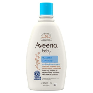 Aveeno Baby Eczema Therapy Moisturizing Cream (12oz)