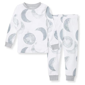 Size 2T Hello Moon Print Pajamas