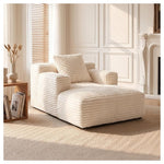 45'' Chaise Lounge Boneless Sofa (2 Colors)