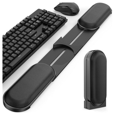 Adjustable Memory Foam Keyboard & Mouse Wrist Rest
