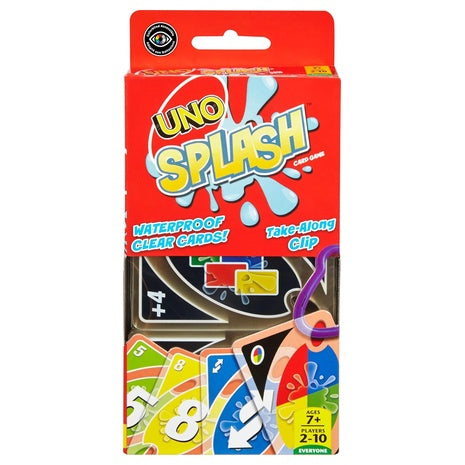 UNO Splash Waterproof Card Game