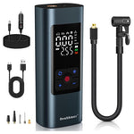 Portable Tire Inflator with Pressure Gauge