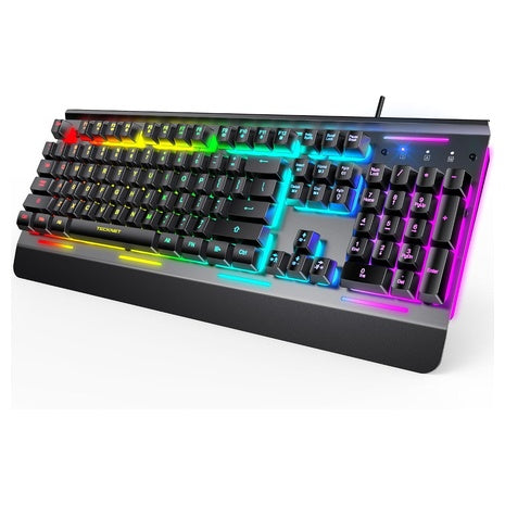Tecknet RGB USB Wired Gaming Keyboard