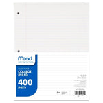 400-Sheets Mead College Ruled Loose Leaf Paper