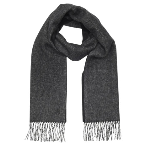 Brooks Brothers Men's Herringbone Wool & Cashmere Blend Scarf