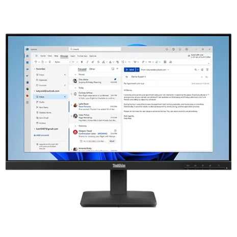 23.8" Lenovo ThinkVision S24-4e FHD 100Hz 4ms IPS Monitor