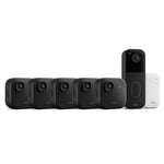 Blink Outdoor 2K+ 5 Cameras System W/Sync Module Core And Video Doorbell