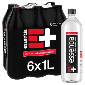6 Essentia Ionized Alkaline Water Bottles (33oz)