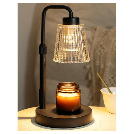 Height Adjustable Candle Warmer Lamp With Timer & 2 Bulbs