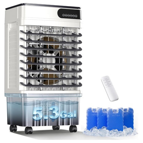MEPTY 1800CFM Swamp Cooler, Evaporative Air Cooler