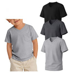 3-Pack Mumucove Toddler Boys Short Sleeve Shirts (Various)