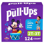 124 Pull-Ups Boys' Size 2T-3T Training Underwear