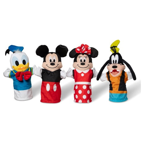 Melissa & Doug Disney Mickey Mouse & Friends Soft & Cuddly Hand Puppets