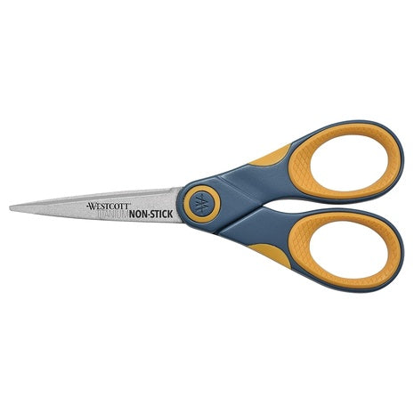 Westcott 5-Inch Non-Stick Titanium Scissors