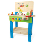 Kid's Wooden Work Bench Pretend Builder Set