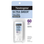 Neutrogena Ultra Sheer SPF 60 Face Sunscreen Stick