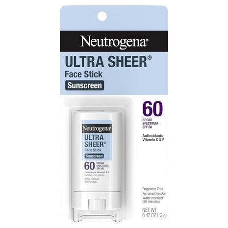 Neutrogena Ultra Sheer SPF 60 Face Sunscreen Stick