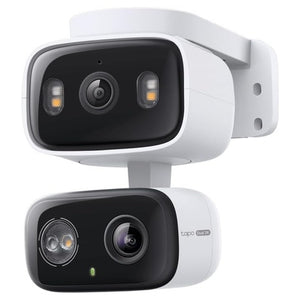 Tapo 2K 3MP Indoor/Outdoor Dual Lens Pan & Tilt Security Camera