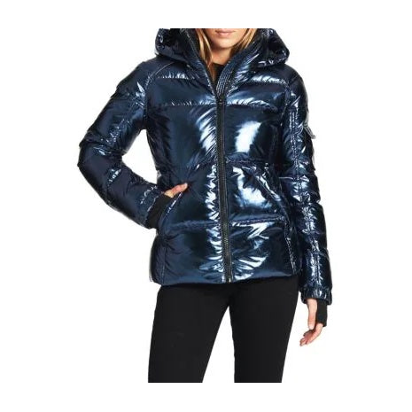 S13 Metallic Puffer Jacket