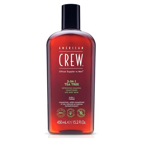 American Crew 3-in-1 Tea Tree Shampoo & Conditioner (15.2oz)