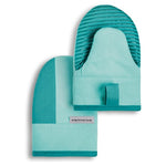 2-Piece KitchenAid Beacon 2-Tone Non-Slip 5.5" X 8" Mini Oven Mitt Set