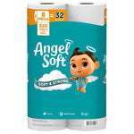 8 Mega Rolls Angel Soft Toilet Paper