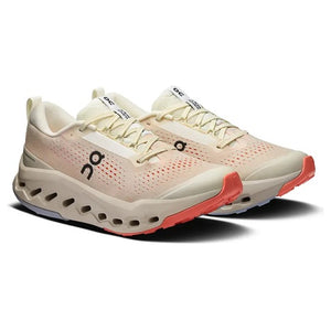 On Women's Cloudsurfer Trail 2 Ivory Trail Running Shoe