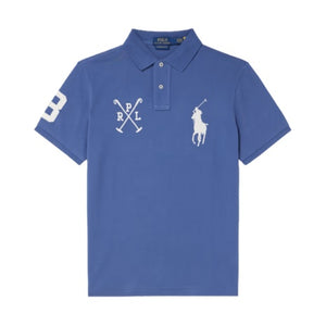 Embroidered Pique Polo Shirt