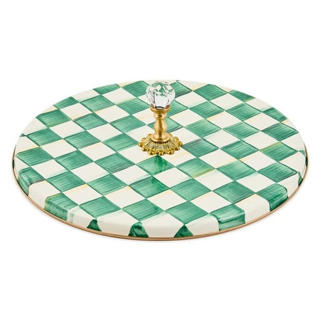 Emerald Check Cheese Course