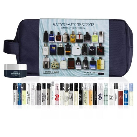 26-Pieces Fragrance Sampler Set For Him
